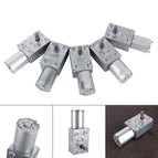 DC 12V Gear Reduction Motor Worm Reversible High Torque Turbo Geared Motor 2-100RPM Mayitr Mini Electric Gearbox Reducer