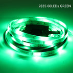DC 12V LED Strip Light SMD 2835 Waterproof LED Strip AC 220V 5m 60Leds 120Leds 240Leds 12 V Lamp Tape Flexible Tape Ribbon Lamp