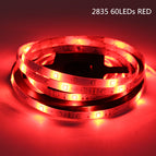 DC 12V LED Strip Light SMD 2835 Waterproof LED Strip AC 220V 5m 60Leds 120Leds 240Leds 12 V Lamp Tape Flexible Tape Ribbon Lamp