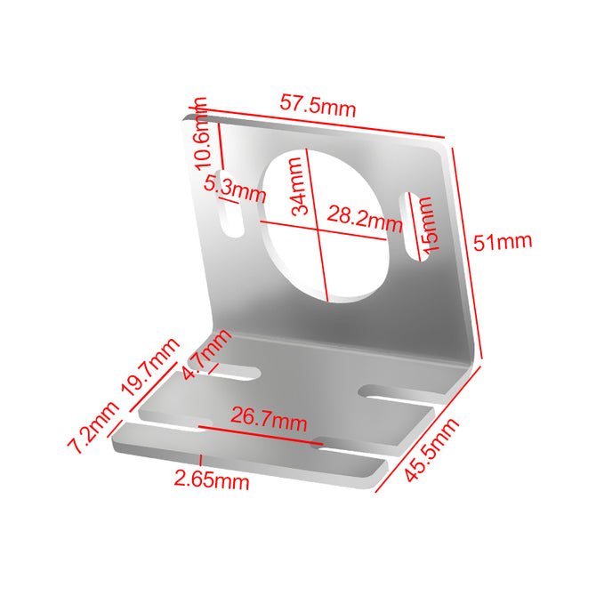 DC 3420 Motor Support High Speed DC Motor Mounting bracket Motor Seat 3420 Motor Fixed Seat