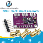 DC 3V-5V CJMCU-5351 Si5351A Si5351 I2C Clock Generator Breakout Board Module Signal Generator Clock 8KHz-160MHz For Arduino
