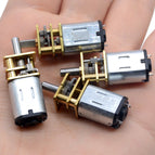 DC 3V/6V/12V N20 Mini Micro Metal Gear Motor with Gearwheel DC Motors 15RPM 30RPM 50RPM 60RPM 100RPM 200RPM 300 500 600 1000RPM