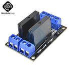 DC 5V 1 2 4 Channel 1-CH 2-CH 4-CH Relay Module High Level Solid State Relay Trigger Effective SSR AVR DSP Board for Arduino