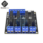 DC 5V 1 2 4 Channel 1-CH 2-CH 4-CH Relay Module High Level Solid State Relay Trigger Effective SSR AVR DSP Board for Arduino