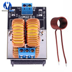 DC 5V-12V 120W Mini ZVS Induction Heating Power Module Tesla Jacobs Ladder No Taps With Heating Coil