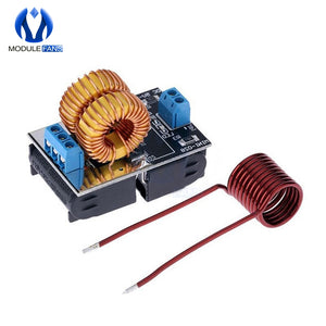 DC 5V-12V 120W Mini ZVS Induction Heating Power Module Tesla Jacobs Ladder No Taps With Heating Coil