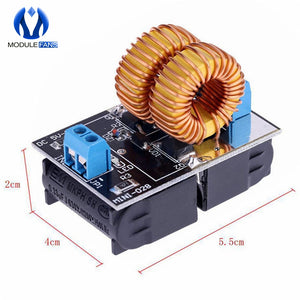 DC 5V-12V 120W Mini ZVS Induction Heating Power Module Tesla Jacobs Ladder No Taps With Heating Coil
