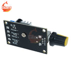 DC 6V 12V 24V 28V 3A PWM Motor Speed Controller Board 80W Regulator Adjustable Variable Speed Control With Potentiometer Switch