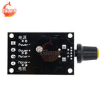 DC 6V 12V 24V 28V 3A PWM Motor Speed Controller Board 80W Regulator Adjustable Variable Speed Control With Potentiometer Switch