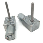 DC 6V 12V 24V Gear Reduction Motor 6-150RPM Turbo Worm Gear Motor High Torque Geared Motor Electric Reducer Motor