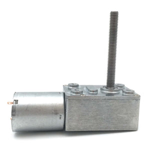DC 6V 12V 24V Gear Reduction Motor 6-150RPM Turbo Worm Gear Motor High Torque Geared Motor Electric Reducer Motor