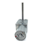 DC 6V 12V 24V Gear Reduction Motor 6-150RPM Turbo Worm Gear Motor High Torque Geared Motor Electric Reducer Motor