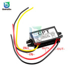 DC-DC 12V to 5V 3A 15W Car Power Buck Converter Step Down Voltage Regulator Power Supply Output Adapter Low Heat