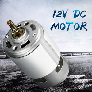 DC Motor 12V 100W 15000rpm 775 High Speed DC Large Torque  Motor Ball Bearing Tools Electric Motor Tool Electric Machinery