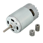 DC Motor 12V 30000 RPM for Children Electric Car,RC Ride, Baby Car Electric Motor RS550 Gearbox 10 teeth Engine Hot Sale