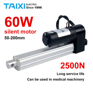 DC linear electric actuator DC24V 50mm 100MM 150mm 200mm stroke micro lock actuator motor 2500N telescopic mini linear actuator