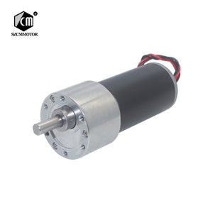 DC12V 24V Large Torque Metal Tubular Gearbox Reduction Gear Motor 35kg.cm gearmotor eccentric geared motor 10rpm to 1270rpm