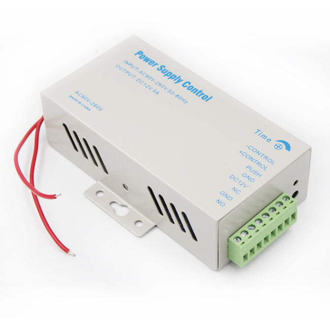 DC12V 5A AC 110~240V Door Access Control Power Supply Switch for RFID Fingerprint Access Control System