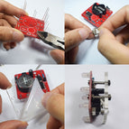 DIY Swing Shaking LED Dice Kit With Small Vibration Motor Diy Electronic Kits