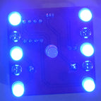 DIY Swing Shaking LED Dice Kit with Small Vibration Motor Diy Electronic Kits Standby mode will show the breathing led effect
