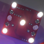 DIY Swing Shaking LED Dice Kit with Small Vibration Motor Diy Electronic Kits Standby mode will show the breathing led effect