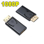 DP To HDMI-compatibleMax 4K/1080P Display Port DP Male ToHDMI-compatible Female Adapter Black High Quality Converter For HDTV PC