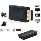 DP To HDMI-compatibleMax 4K/1080P Display Port DP Male ToHDMI-compatible Female Adapter Black High Quality Converter For HDTV PC