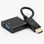 DP to VGA Adapter DisplayPort to VGA Converter DP Cables Adapter Male to Female 1080P for HDTV Monitor MacBook Projector PC