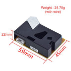 DSM501A Dust Sensor Module PM2.5 Detection Dector Allergic Smoke Particles Sensor Module For Arduino For Air Condition