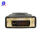 DVI to HDMI Adapter Converter Bi-Directional Connection Gold-Plated HDMI to DVI Connector for PC Laptop Projector Game Console