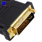 DVI to HDMI Adapter Converter Bi-Directional Connection Gold-Plated HDMI to DVI Connector for PC Laptop Projector Game Console
