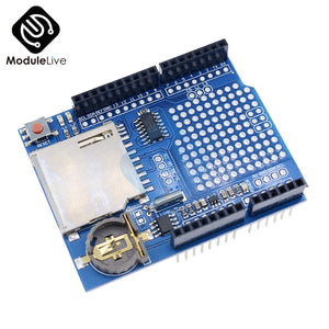 Data Logger Module Logging Shield Data Recorder Shield Interface Voltage 3.3V For Arduino UNO SD Card Leonardo or ADK/Mega R3