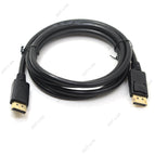Displayport ( DP ) To  Displayport ( DP ) Cable 1.8m 3m 5m 10m 2K*4K Resolution, 60Hz, 6 Feet, Black  Compatible PC, Laptop, TV