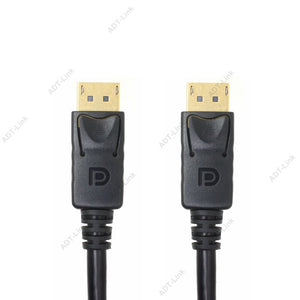 Displayport ( DP ) To  Displayport ( DP ) Cable 1.8m 3m 5m 10m 2K*4K Resolution, 60Hz, 6 Feet, Black  Compatible PC, Laptop, TV