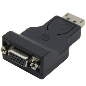 Displayport DP to VGA cable converter adapter Displayport in to VGA female out for DP dell lenovo pc monitors