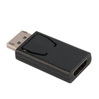 Dp to Hdmi Adapter Audio Video Cable Displayport for PC Laptop Computer Projector to HDTV HD 1080P Signal Converter