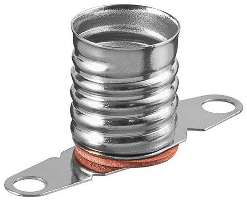 E10 lamp holder base socket with solder tail