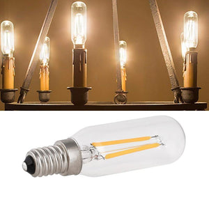 E14 LED Cooker T25 Hood Extractor Fan Bulb 12W 8W 4W Cool/Warm White Light E14 220v Small Screw Replace 20w 40w 60w Halogen lamp