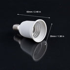 E14 To E27 Lamp Holder Professional Lamp Socket Durable Home Lampholder Portable Liaght Adapter Light Accessories