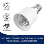 E14 To E27 Lamp Holder Professional Lamp Socket Durable Home Lampholder Portable Liaght Adapter Light Accessories