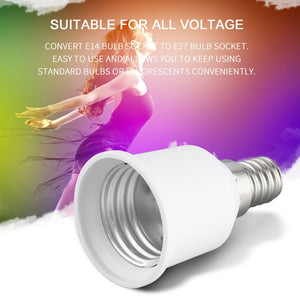 E14 To E27 Lamp Holder Professional Lamp Socket Durable Home Lampholder Portable Liaght Adapter Light Accessories