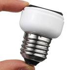 E27 Lamp Light Socket Holder Screw Bulb Convert To US EU Power Female Outlet White light sockets