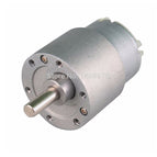 EBOWAN 37GB-500 Electric DC 12 Volt Geared Motor DC 12v 6v 3.5-500RPM Reduction Reversed Motor
