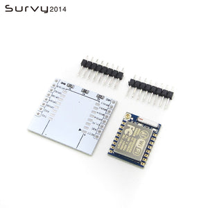 ESP8266 Esp-07 remote serial port WIFI module with IO adapter board extended to ESP-07 ESP-08 ESP-12E wireless electronics