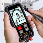 ET8132 Push-button Smart Digital Multimeter Automatic Recognition Auto Measurement Voltage Meter with LED Flashlight 875F