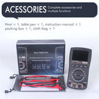 ET828 Intelligent Digital Oscilloscope Auto Range Graphical Multimeter 2.4" Screen 1MHz 2.5MSPS Waveform for Electronic Test