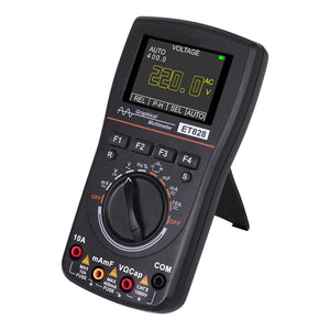ET828 Intelligent Digital Oscilloscope Auto Range Graphical Multimeter 2.4