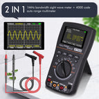 ET828 Intelligent Digital Oscilloscope Auto Range Graphical Multimeter 2.4" Screen 1MHz 2.5MSPS Waveform for Electronic Test