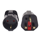 EU Euro to UK Smart Plug Universal AC Power Socket Plug Adapter Travel Charger Converter European Travel Adapter