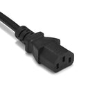 EU Power Adapter Cord 1.5m 1.8m 6ft Euro Plug Schuko to IEC C13 Power Supply Cable For PC Computer Monitor Epson HP Printer TV